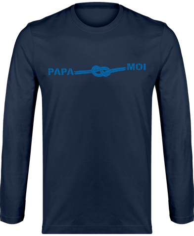 Papa et moi sommes toujours ensemble. Bleu. Noire. Beige. Gris. Blanche