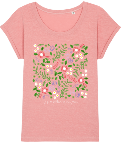 T-shirt Femme Mon Jardin