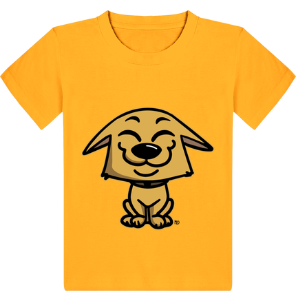 T-shirt enfant Chien heureux