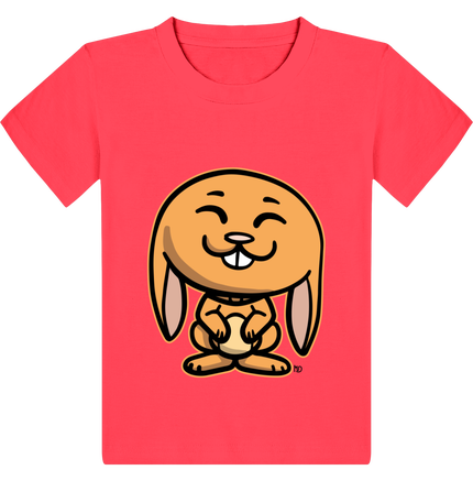 T-shirt enfant Lapin heureux