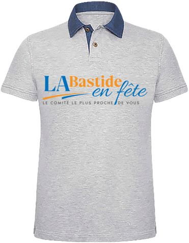 Polo (gris-bleu)