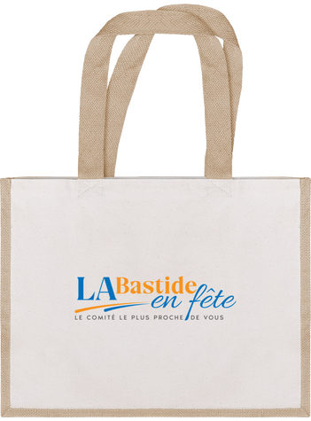 Sac cabas course (en toile de jute)