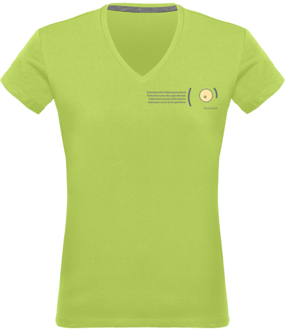 T-shirt femme, lime