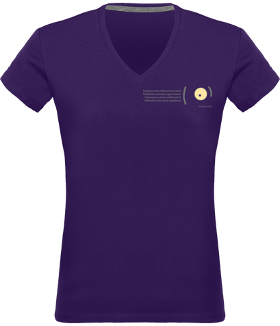 T-shirt femme, violet