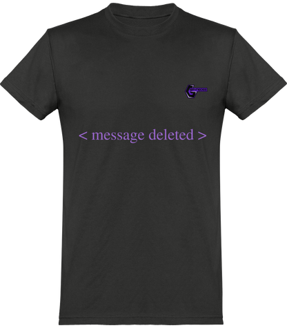 t shirt Message Deleted
