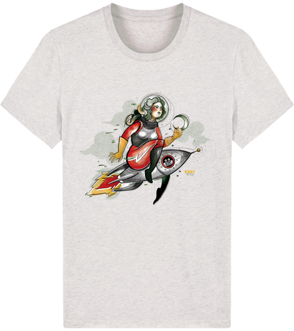 T-shirt Unisex Couleurs claires, Knott - Lady Stardust
