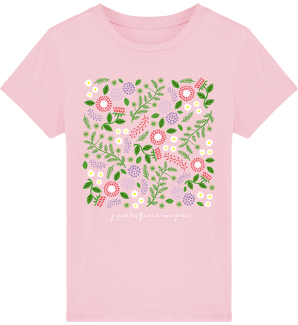 T-shirt Enfant Bio Mon Jardin