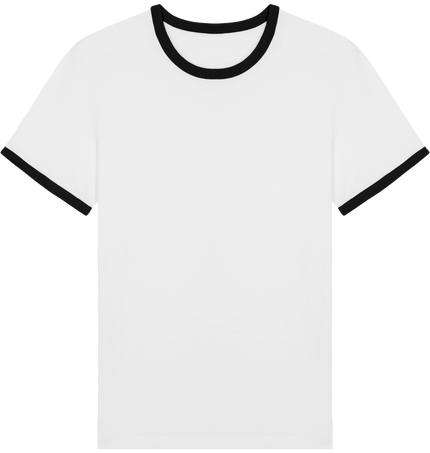 tee shirt contrasté unisexe ringer stanley