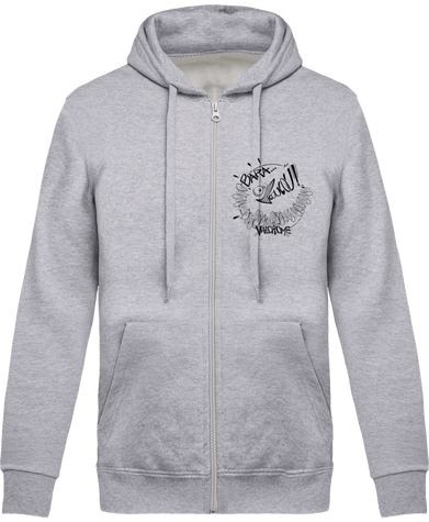 Sweat zippé unisex baracoucou