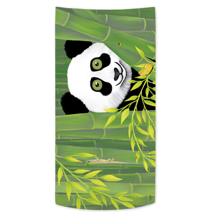 Serviette de plage illustration panda