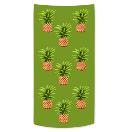 Serviette de plage illustration ananas