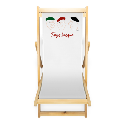 Chaise longue pays basque