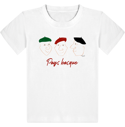 T-shirt enfant pays basque