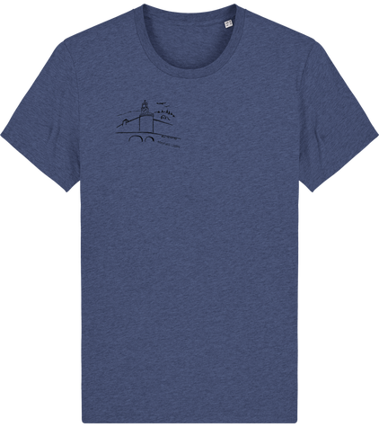 Tee-shirt manche courte unisexe Meyrueis col rond 