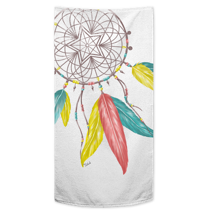 Serviette motif attrape-rêve