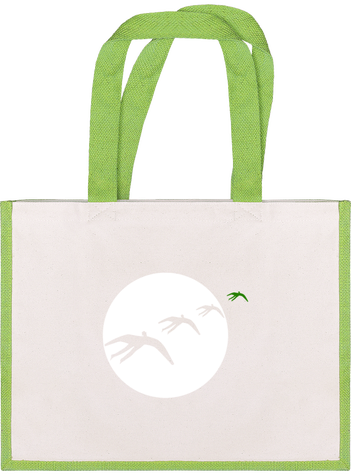 Sac Cabas en toile de Jute Large - VOLVER