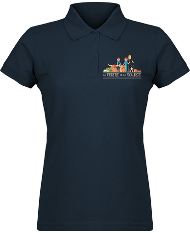 polo petit logo brodé