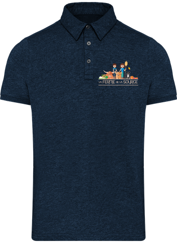 polo petit logo brodé