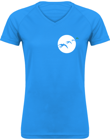 Tee Shirt Sport Femme Col V - VOLVER