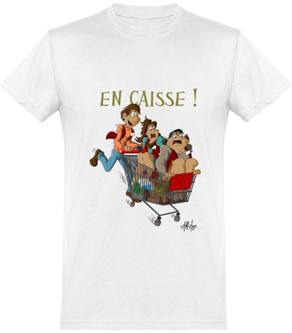 Tee Shirt Homme Col rond Manches Courtes En caisse !