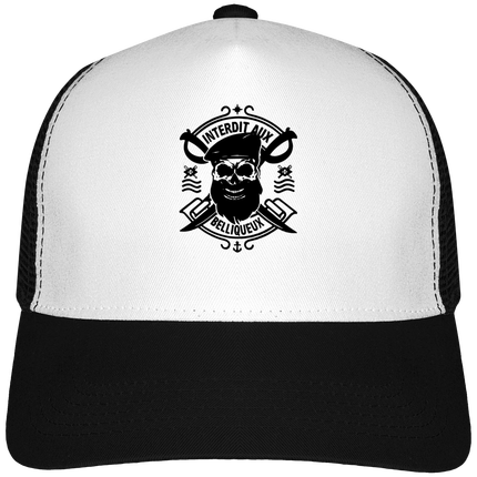 Belliqueux Casquette - Blanc