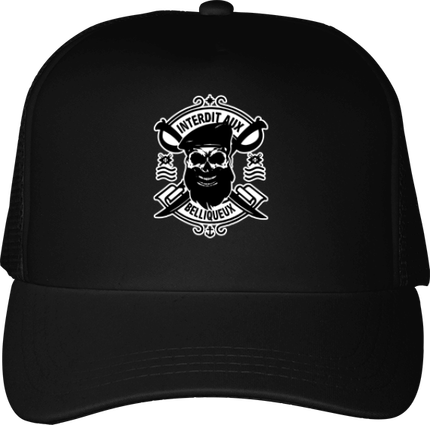 Belliqueux Casquette - Noir