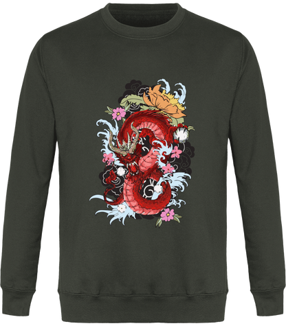 Japan Noka dragon rouge