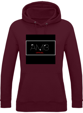 Sweat à Capuche Femme Poche kangourou (AMB Officiel)