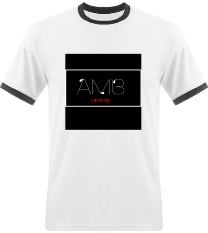 T-shirt Homme Bords Contrastés (AMB Officiel)