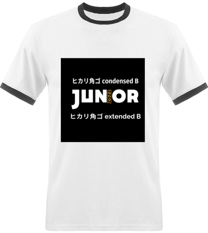 T-shirt Homme Bords Contrastés (Junior)
