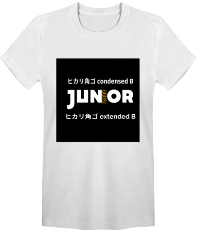 Tee shirt Homme Manches Courtes 190 gr 100% coton (Junior)