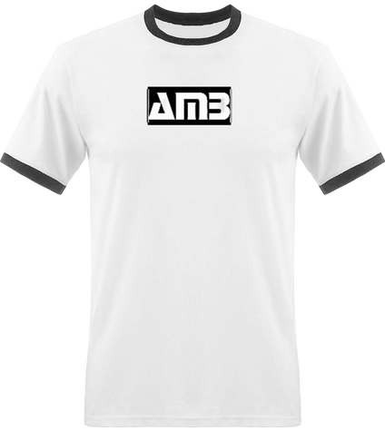 T-shirt Homme Bords Contrastés (AMB )