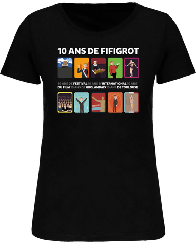 T-shirt cintré 10 ans de Fifigrot