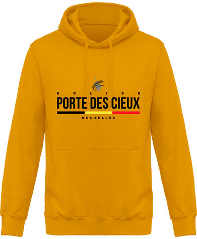 Sweat Capuche Clair Eglise PDC Bruxelles