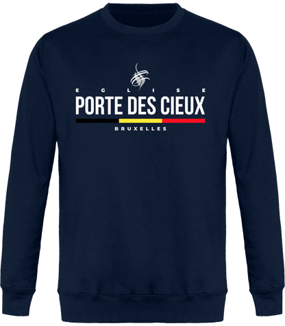 Sweat Col Rond Foncé PDC Bruxelles