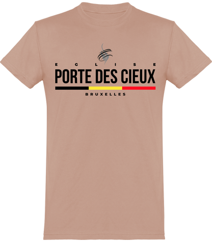 Tee Shirt Col Rond Clair PDC Bruxelles