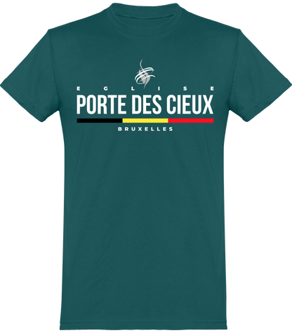 Tee Shirt Col Rond Foncé PDC Bruxelles
