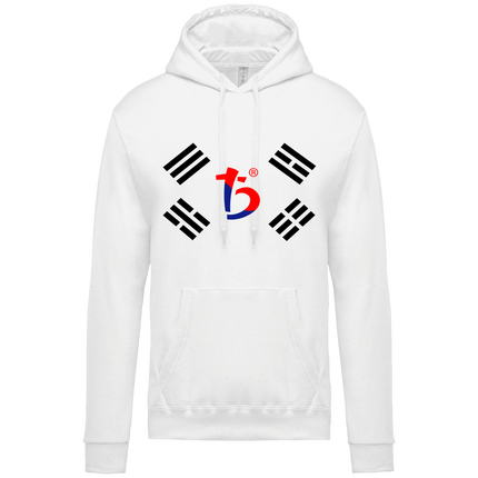 Sweat Capuche Blanc