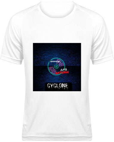 T-shirt Sport Homme Tissu léger au séchage rapide (AMB) Cyclone