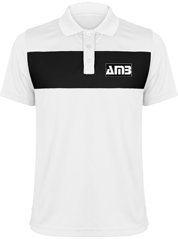 Polo Sport Manches Courtes Polo de sport homme en 100% polyester avec maille interlock (AMB)