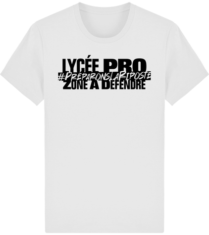 T-Shirt Homme : Lycée Pro ZONE À DÉFENDRE