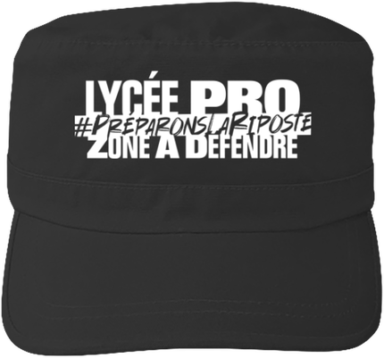 Casquette - Lycée Pro ZONE À DÉFENDRE
