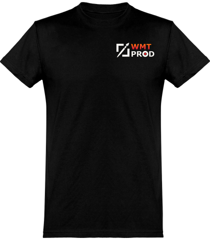 T-Shirt noir | Logo simple
