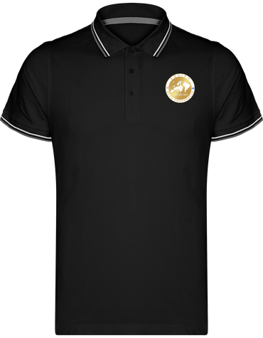 Polo con logo Equipo de Alta Frecuencia 1 bolsillo y espalda