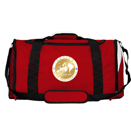Bolsa de Deporte Formato Grande con logotipos Equipo de Lata Frecuencia 1 en 2 caras y Turbo en el l