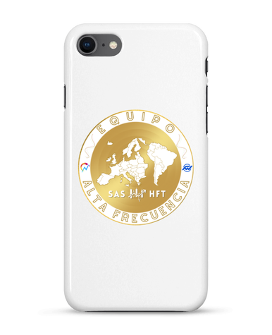 Carcasa iPhone 8 con logotipo Equipo de Alta Frecuencia 1