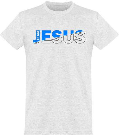 T-Shirt homme - TEAM JESUS Bleu