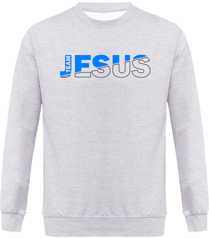 Pull unisexe - TEAM JESUS Bleu