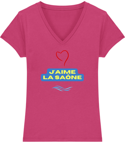 EVOKER - T-Shirt Femme col en V