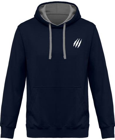 Sweat Capuche Bicolore - A2KA (Broderie)